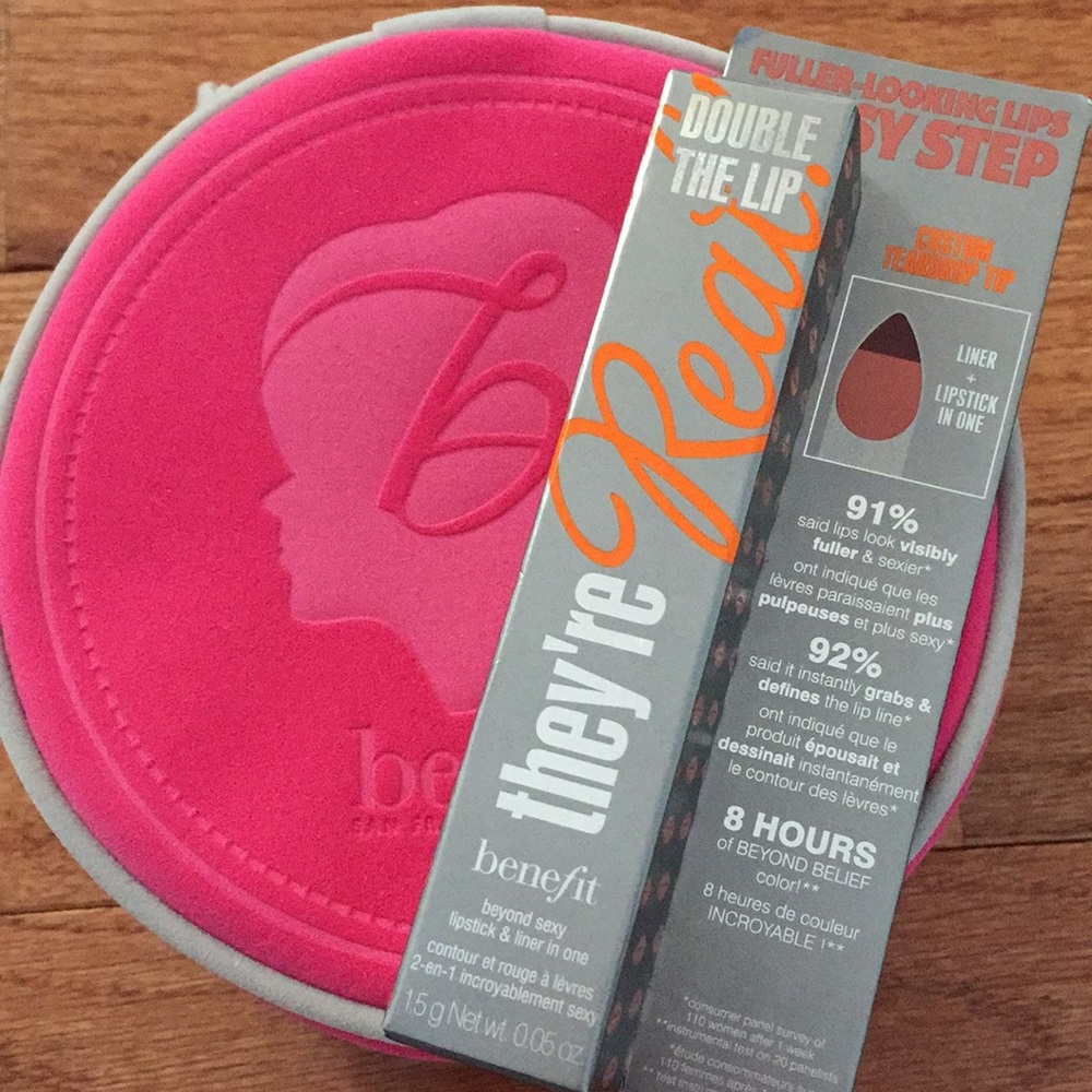 💄 Benefit Double the Lip in Nude Scandal